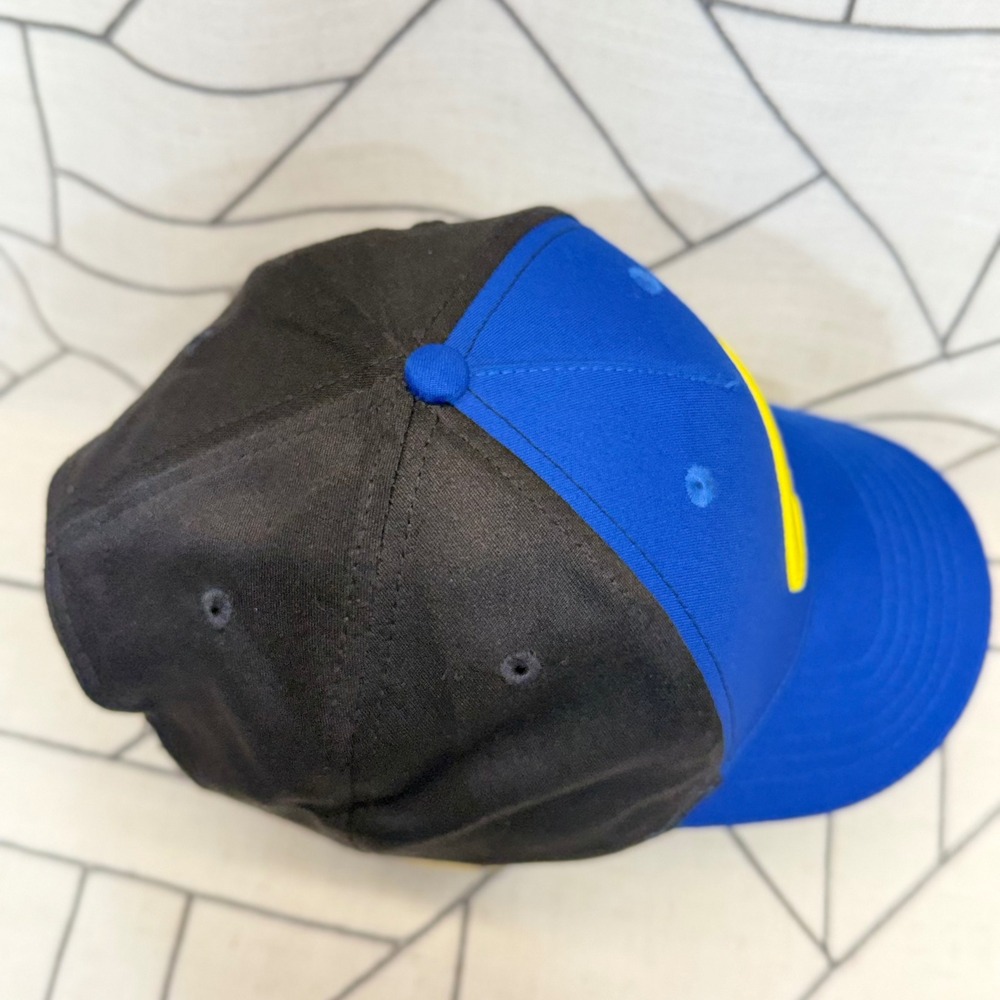 Subaru Motorsports USA Hat OS Blue Black Snapback K-Products Racing Cap - Picture 7 of 9